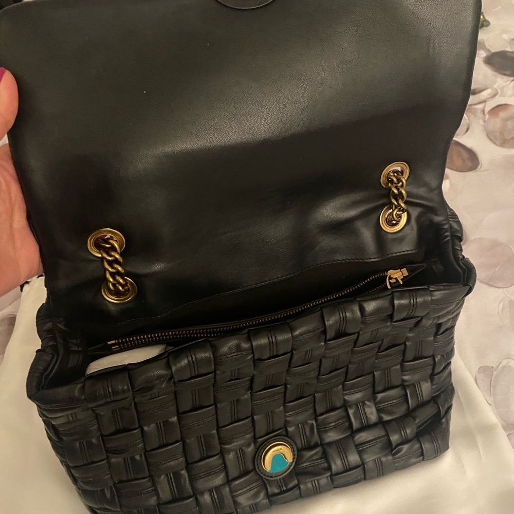 Pinko large love weave bag - Picture 2 of 7